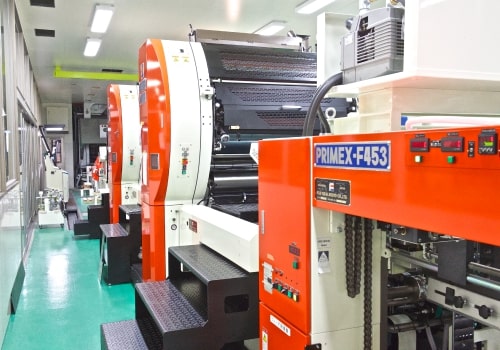 金属印刷の生産工程